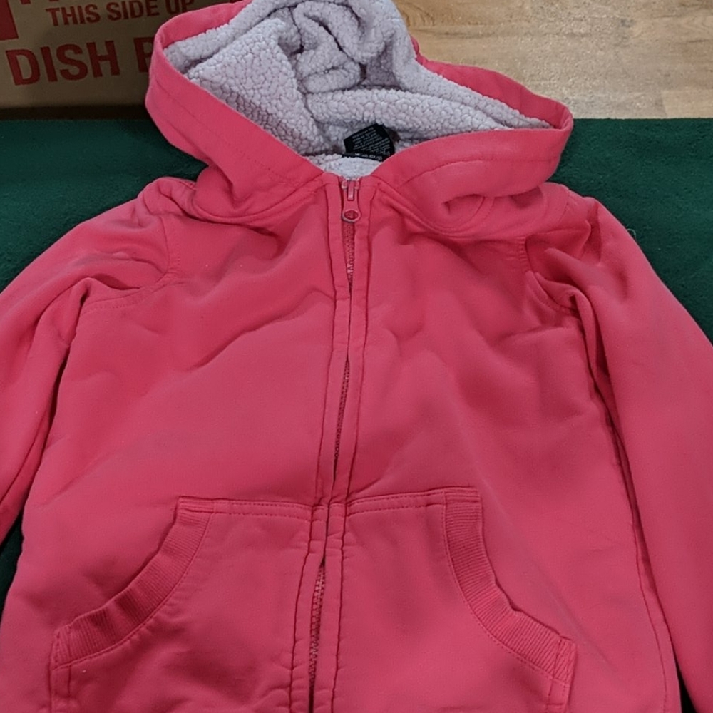 Faded glory pink hoodie